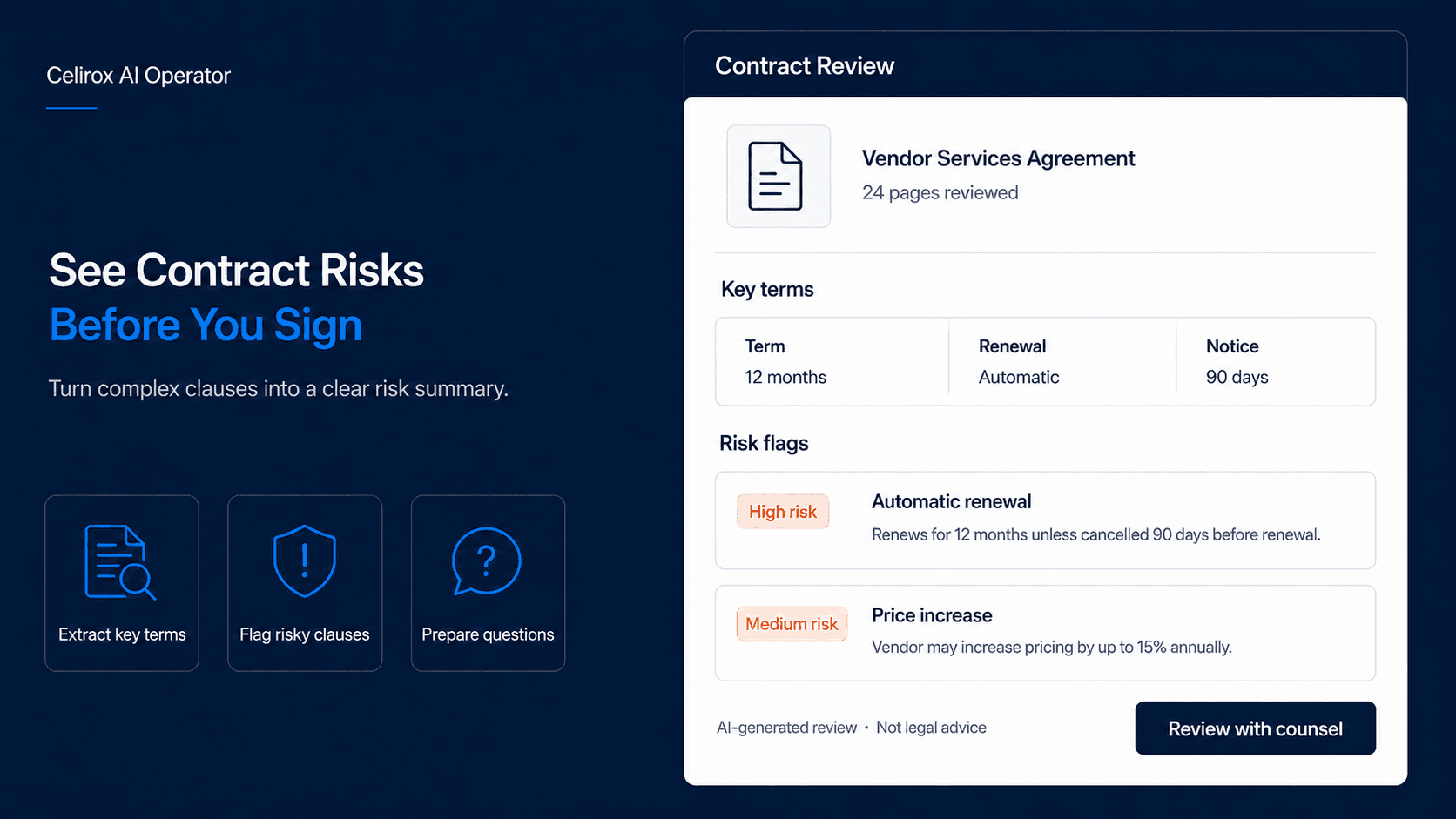 AI Contract Review: Find Important Clauses Before You Sign