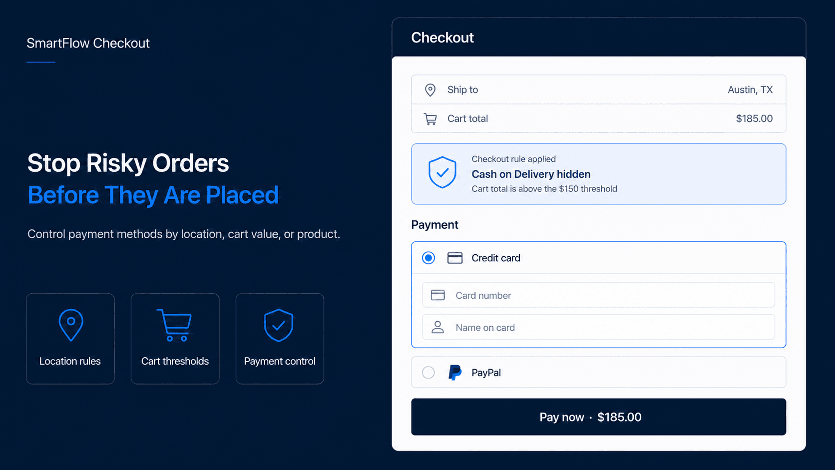 Protect Dropshipping Margins With Smarter COD and Payment Rules